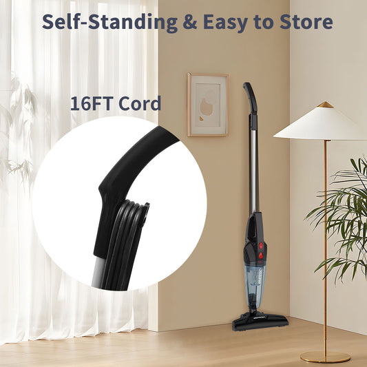 Hawkam Corded Handheld Lightweight Bagless Vacuum Cleaner with 20kPa Powerful Suction