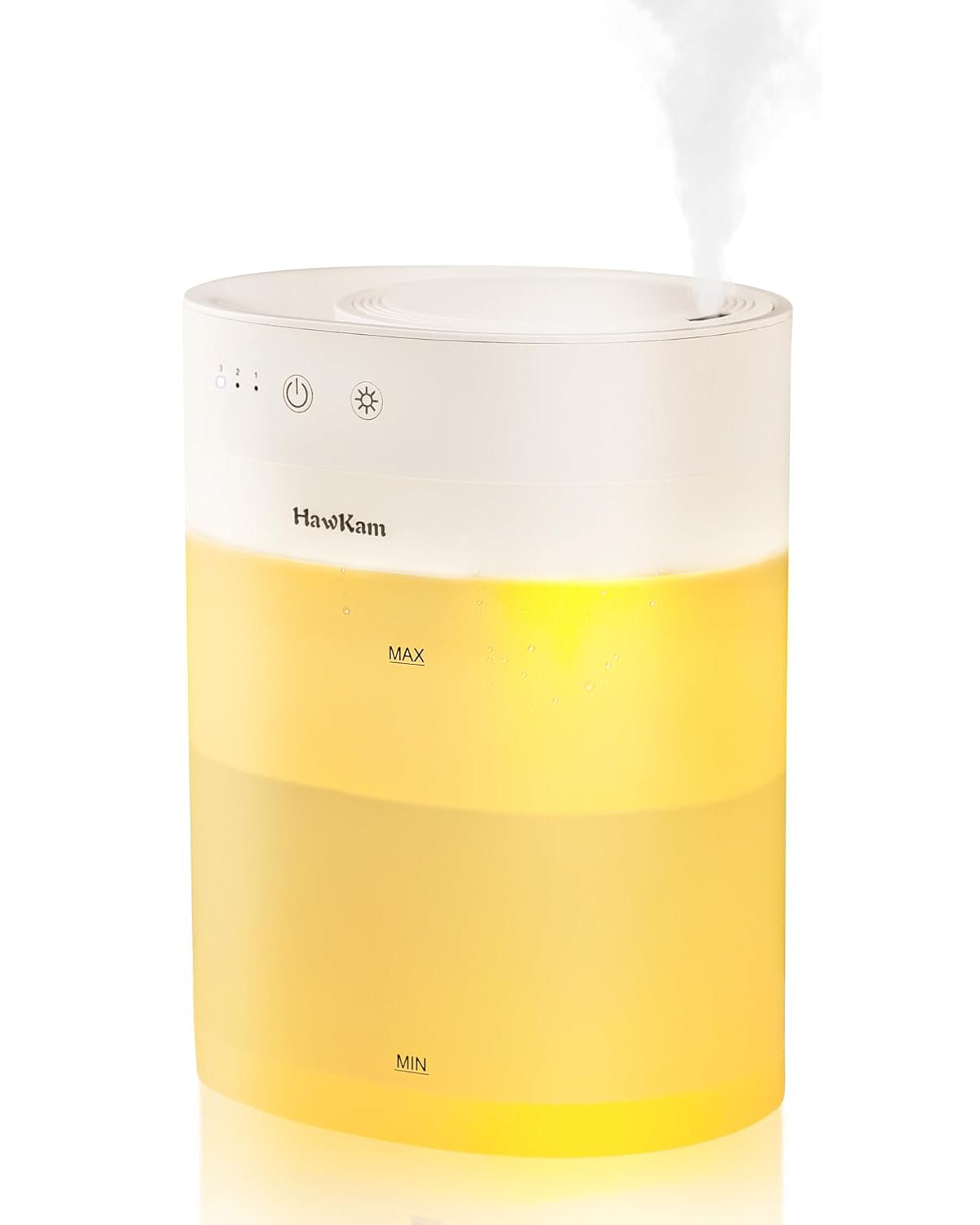 Hawkam 3.5L Cool Mist Humidifiers for Bedroom Auto Shut-off, BPA-Free & 28H Runtime