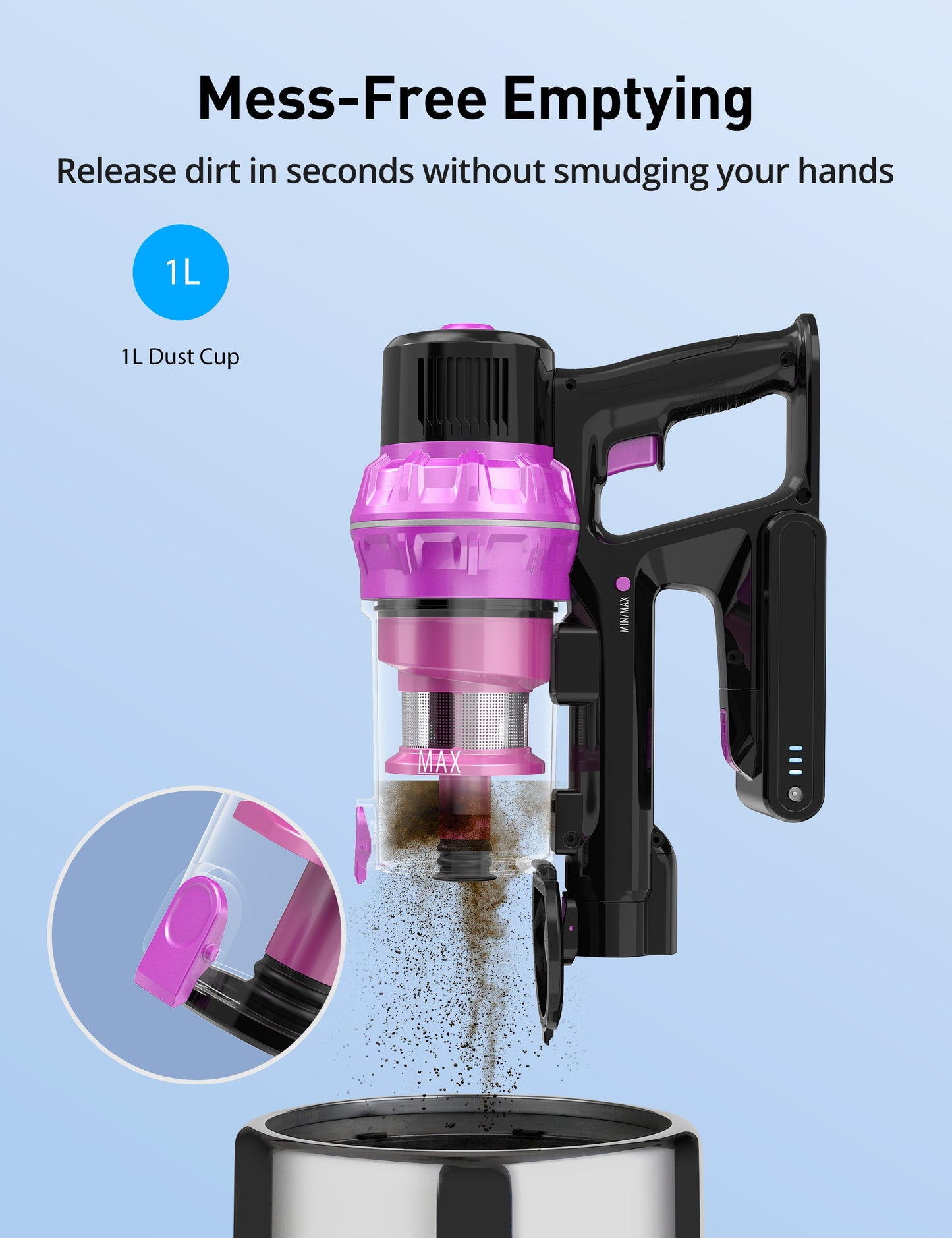 HawKam Cordless Vacuum Cleaner HK-CA007