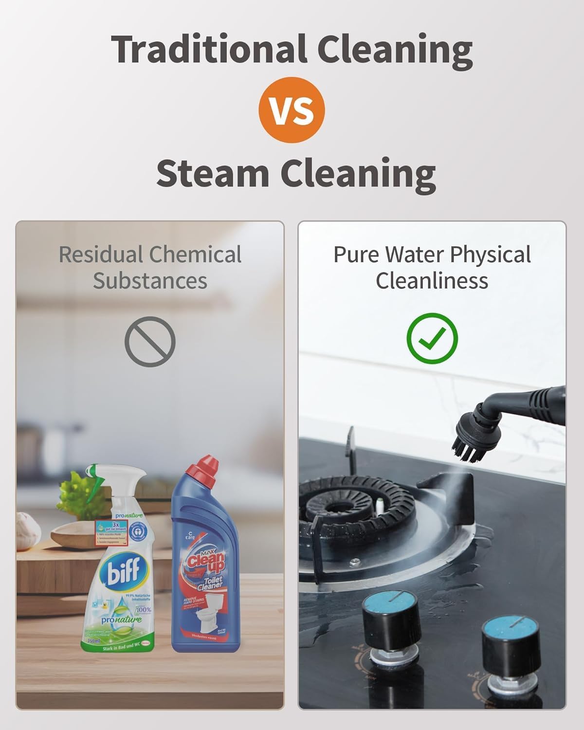 HawKam Multipurpose Steam Mop Cleaner for Home Use