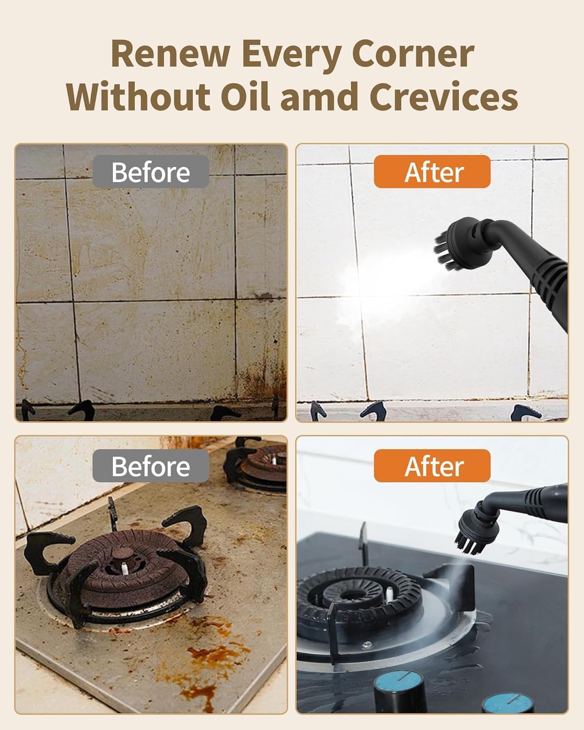 HawKam Multipurpose Steam Mop Cleaner for Home Use